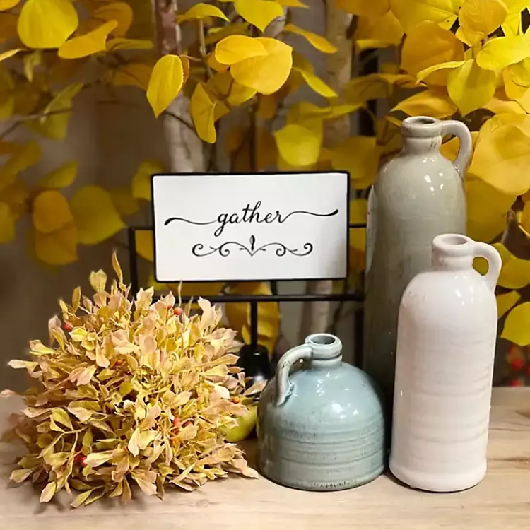 Vases>Kirklands Home Earth Tones Jug Vases, Set of 3
