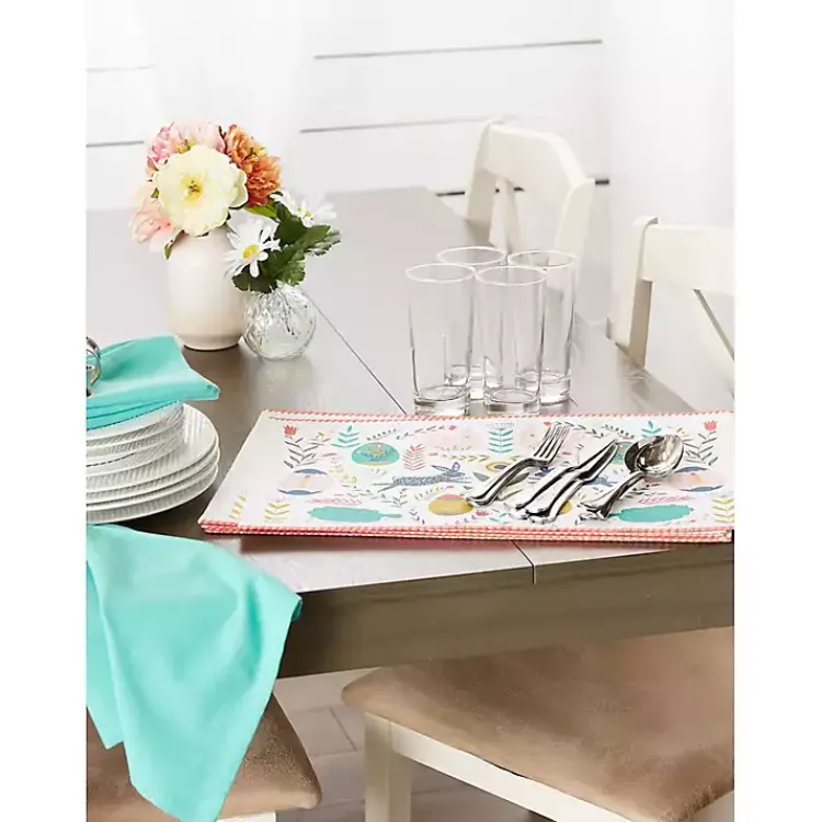 Easter Decorations>Kirklands Home Easter Folk Garden Placemats, Set of 6