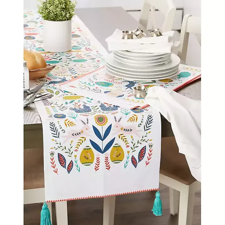 Easter Decorations>Kirklands Home Easter Folk Garden Placemats, Set of 6