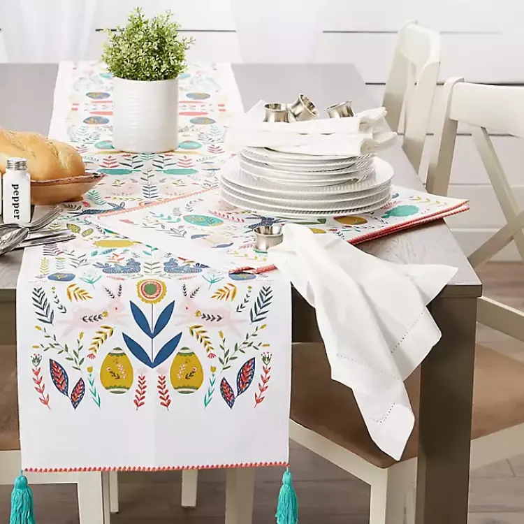 Easter Decorations>Kirklands Home Easter Folk Garden Placemats, Set of 6