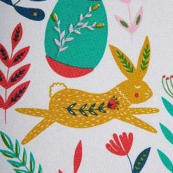 Easter Decorations>Kirklands Home Easter Garden Folk Table Runner, 72 in.