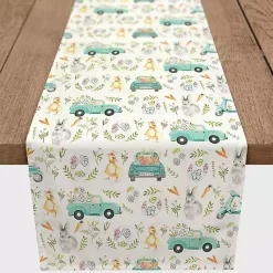 Easter Decorations>Kirklands Home Easter Pickup Truck Table Runner, 72 in.