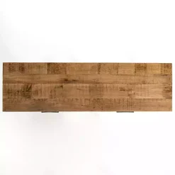 Kirklands Home Easton Mango Wood Console Table Brown Discount