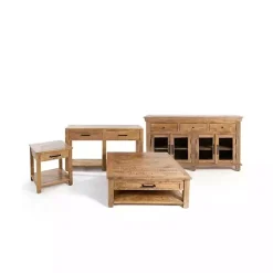 Kirklands Home Easton Mango Wood Side Table Brown Online