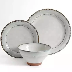 Kirklands Home Eggshell Glazed Round 12-pc. Dinnerware Set Online