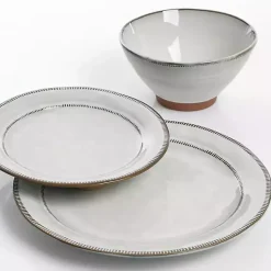 Kirklands Home Eggshell Glazed Round 12-pc. Dinnerware Set Online