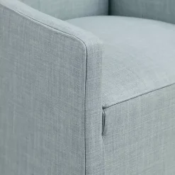 Kirklands Home Elaine Upholstered Skirted Dining Chair Blue Sale