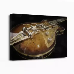 Kirklands Home Electric Guitar Canvas Art Print New