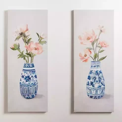 Kirklands Home Elegant Arrangement Canvas Art Prints, Set of 2 Outlet
