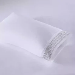 Kirklands Home Elegant Geo Hem Microfiber 4-pc. Full Sheet Set Discount