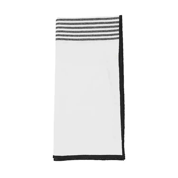 Kirklands Home Elegant Stripe Napkins, Set of 4 Clearance
