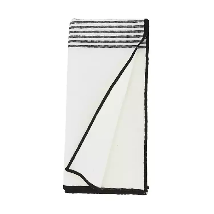 Kirklands Home Elegant Stripe Napkins, Set of 4 Clearance