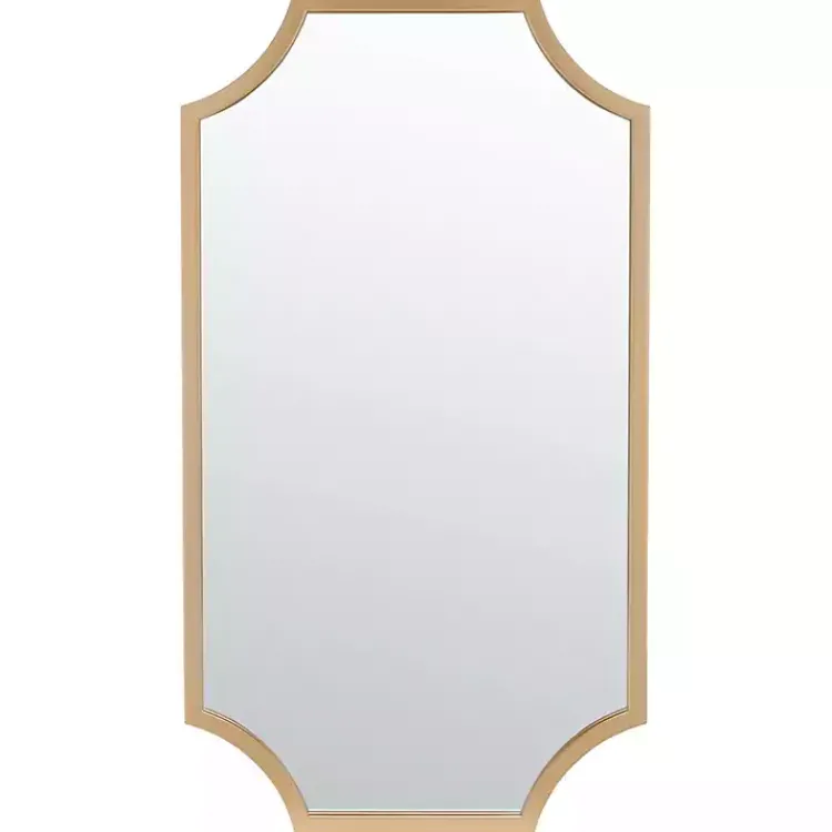 Kirklands Home Elenin Gold Scalloped Wall Mirror Discount