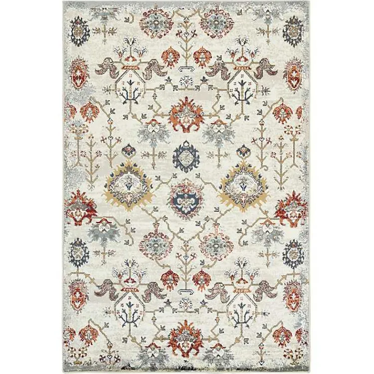 Kirklands Home Elina Beige Accent Rug, 2x3 Tan New