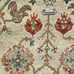 Kirklands Home Elina Beige Area Rug, 5x7 Tan