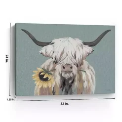 Kirklands Home Ellie with a Sunflower Canvas Art Print, 32x24 in. Online