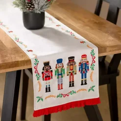 Kirklands Home Embroidered Nutcracker Table Runner, 108 in. New
