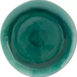 Kirklands Home Emerald Crackle Glazed 16-pc. Dinnerware Set Green Clearance