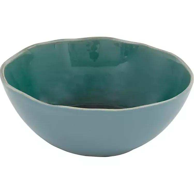 Kirklands Home Emerald Crackle Glazed 16-pc. Dinnerware Set Green Clearance