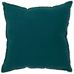 Pillows>Kirklands Home Emerald Fringed Edge Pillow Green