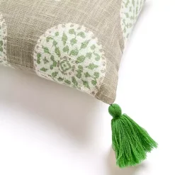Pillows>Kirklands Home Emerald Medallion Lumbar Pillow