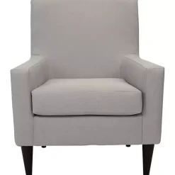 Kirklands Home Emma Oatmeal Upholstered Accent Chair Ivory Outlet