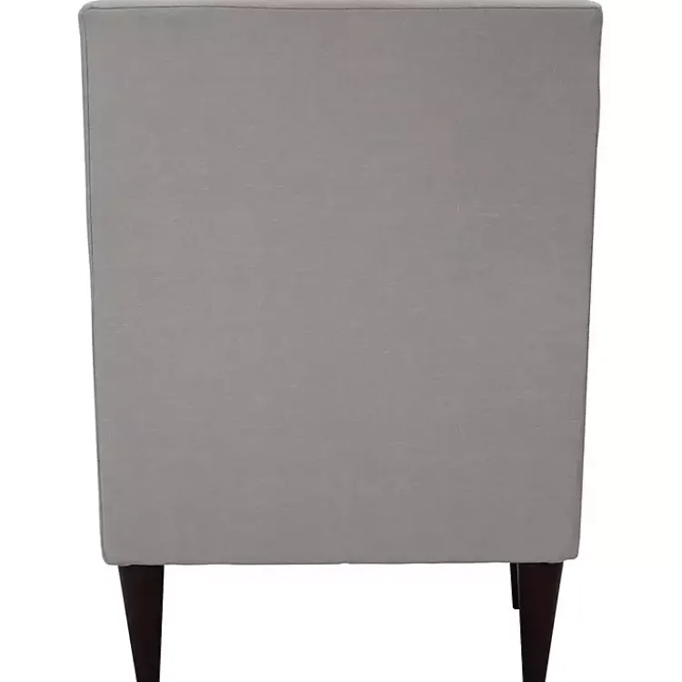 Kirklands Home Emma Oatmeal Upholstered Accent Chair Ivory Outlet