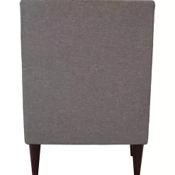 Kirklands Home Emma Quartz Upholstered Accent Chair Gray Outlet