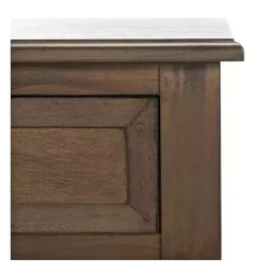 Kirklands Home Emory Natural Single Drawer Accent Table Black Hot