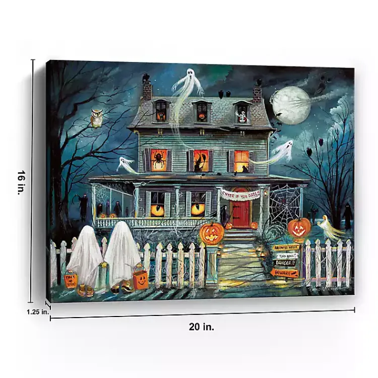 Halloween>Kirklands Home Enter If You Dare Halloween Wall Plaque