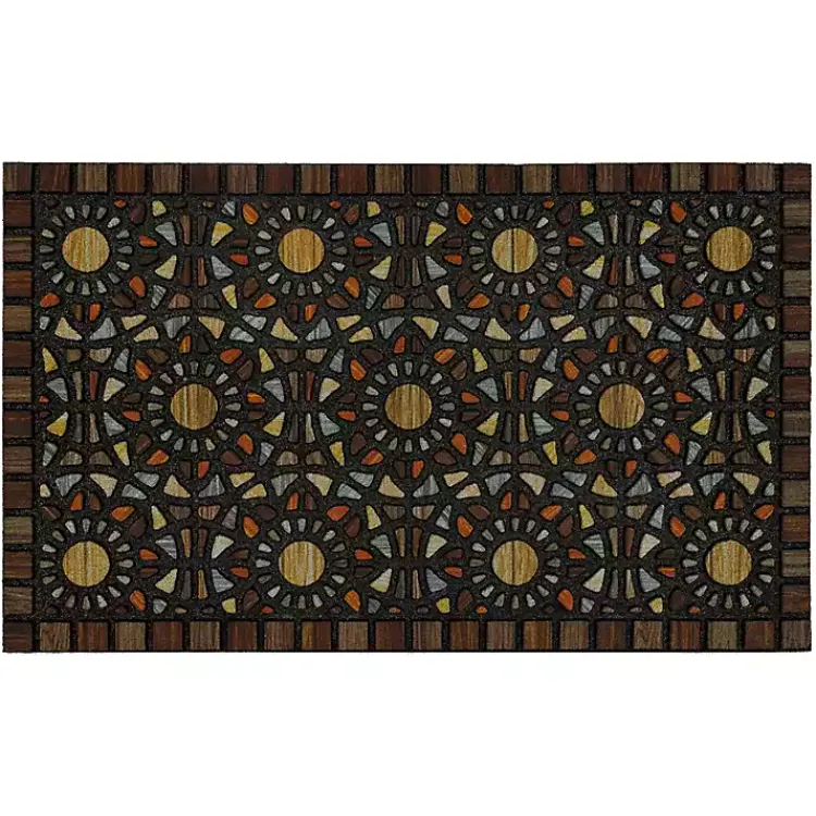 Kirklands Home Entranced Mosaic Doormat Hot