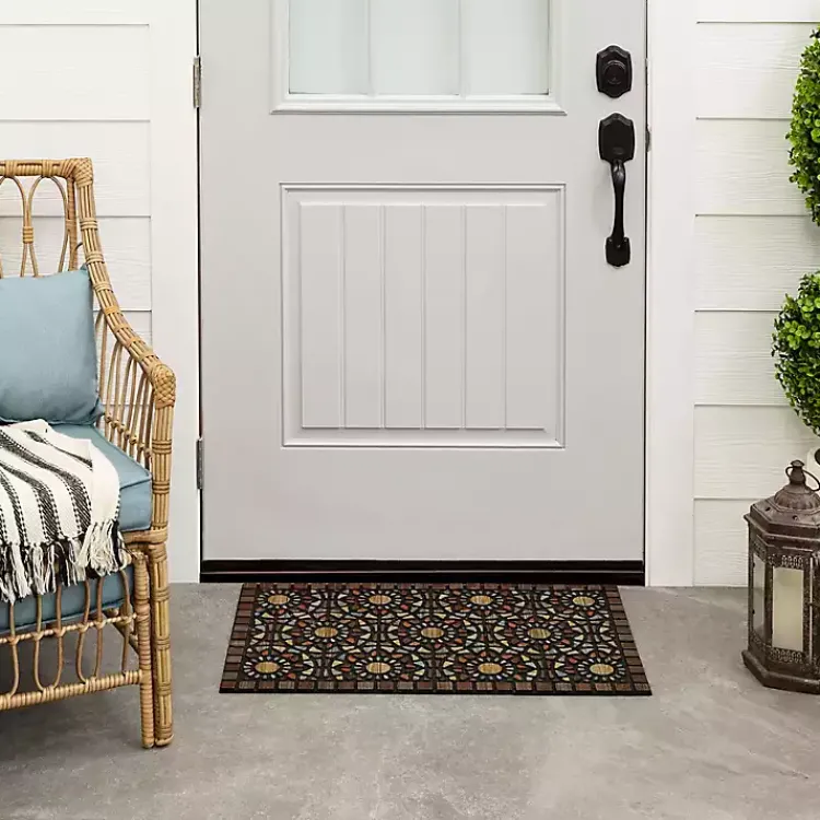 Kirklands Home Entranced Mosaic Doormat Hot