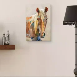 Kirklands Home Equine Colors Portrait Canvas Art Print, 24x36 in. Best