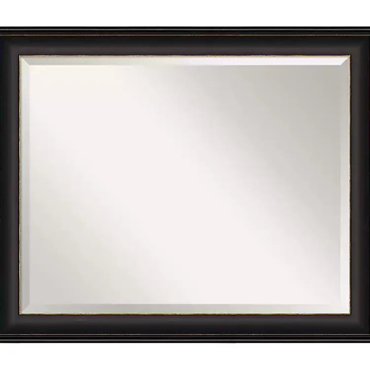 Kirklands Home Espresso Bronze Frame Beveled Mirror Clearance