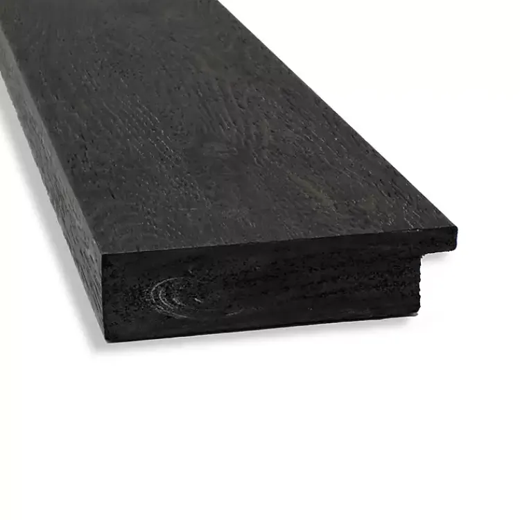 Kirklands Home Espresso Plank Beveled Mirror Hot
