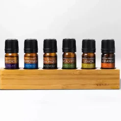 Home Fragrance>Kirklands Home Essential Oil Variety Pack with Bamboo Holder