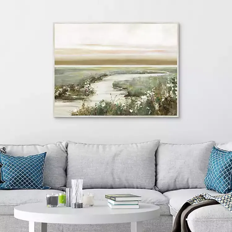 Kirklands Home Eternity in Dawn Framed Canvas Art Print Outlet
