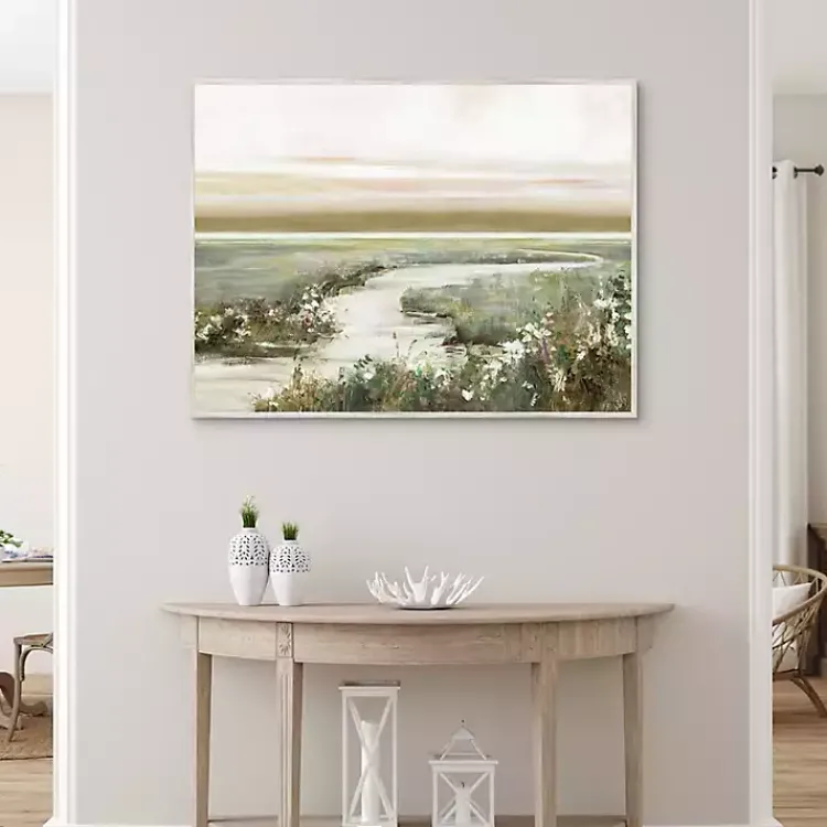 Kirklands Home Eternity in Dawn Framed Canvas Art Print Outlet