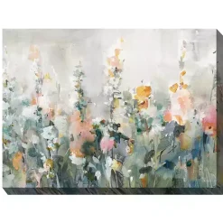 Kirklands Home Ethereal Floral Outdoor Canvas Art Print Best