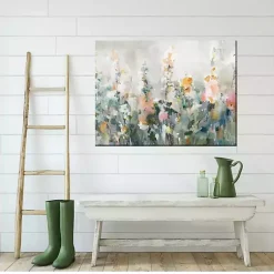 Kirklands Home Ethereal Floral Outdoor Canvas Art Print Best