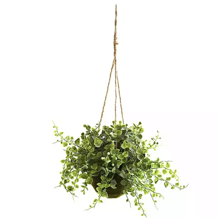 Arrangements & Greenery>Kirklands Home Eucalyptus and Berry Hanging Baskets, Set of 3 Green