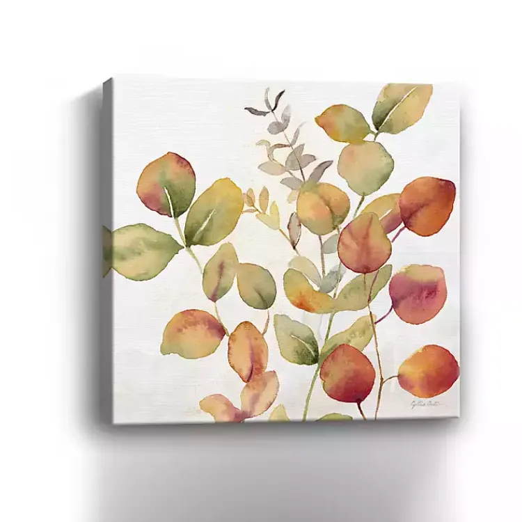 Kirklands Home Eucalyptus Leaves Spice I Canvas Art Print Outlet
