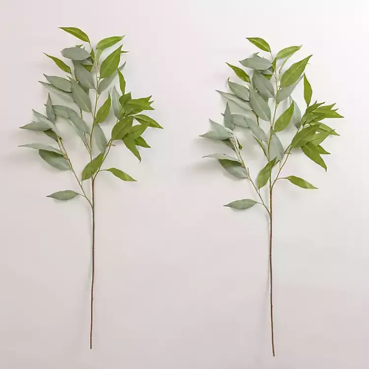 Stems & Bouquets>Kirklands Home Eucalyptus Sprays, Set of 2 Green