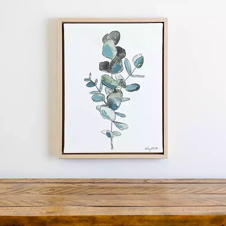 Kirklands Home Eucalyptus Stem I Framed Art Print New
