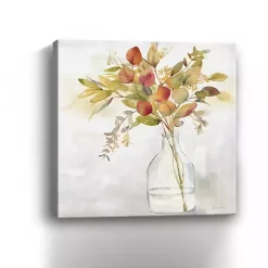 Kirklands Home Eucalyptus Vase Spice I Canvas Art Print Hot