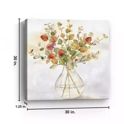 Kirklands Home Eucalyptus Vase Spice II Canvas Art Print Outlet