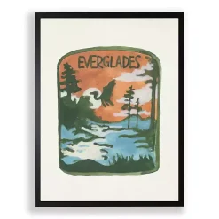 Kirklands Home Everglades National Park Framed Art Print Hot