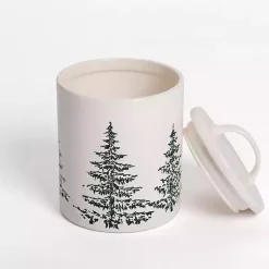 Kirklands Home Evergreen Ceramic Canister Sale