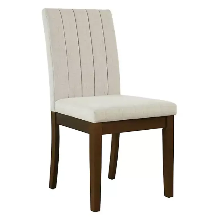 Kirklands Home Everly Taupe Upholstered Dining Chairs, Set of 2 Tan