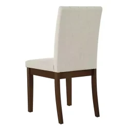 Kirklands Home Everly Taupe Upholstered Dining Chairs, Set of 2 Tan